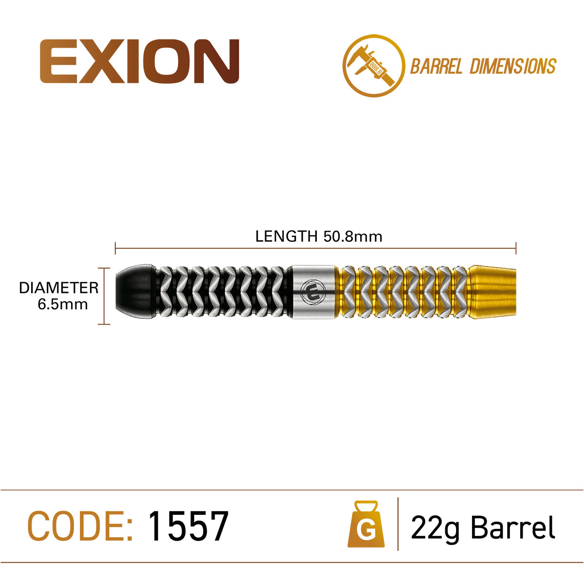  Winmau - Steeldart Exion 22 gr.