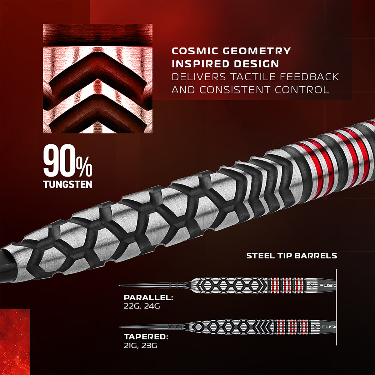 Winmau - Steeldart Fornax 23 gr. 