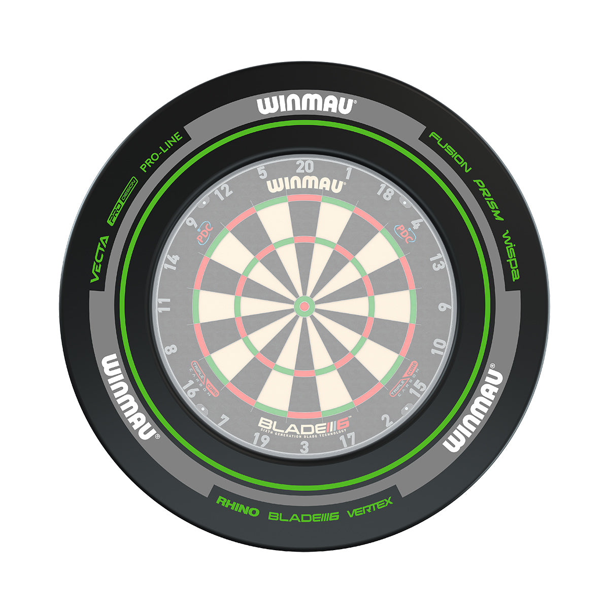Winmau - Surround Advance black/green
