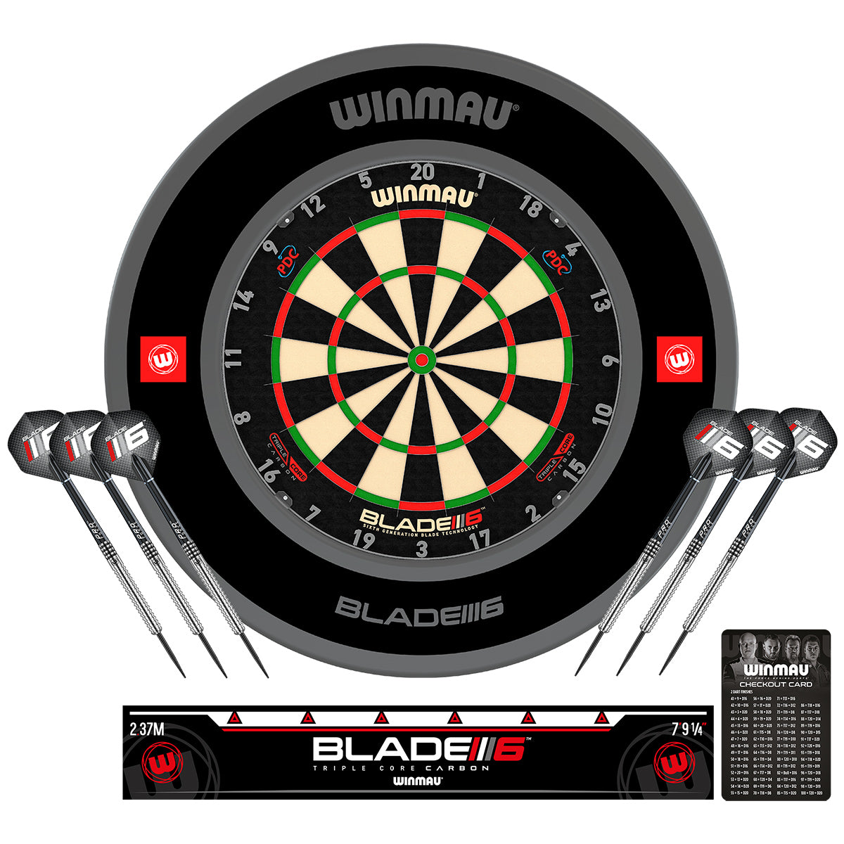 Winmau - Dartboard Set Blade 6 Triple Core
