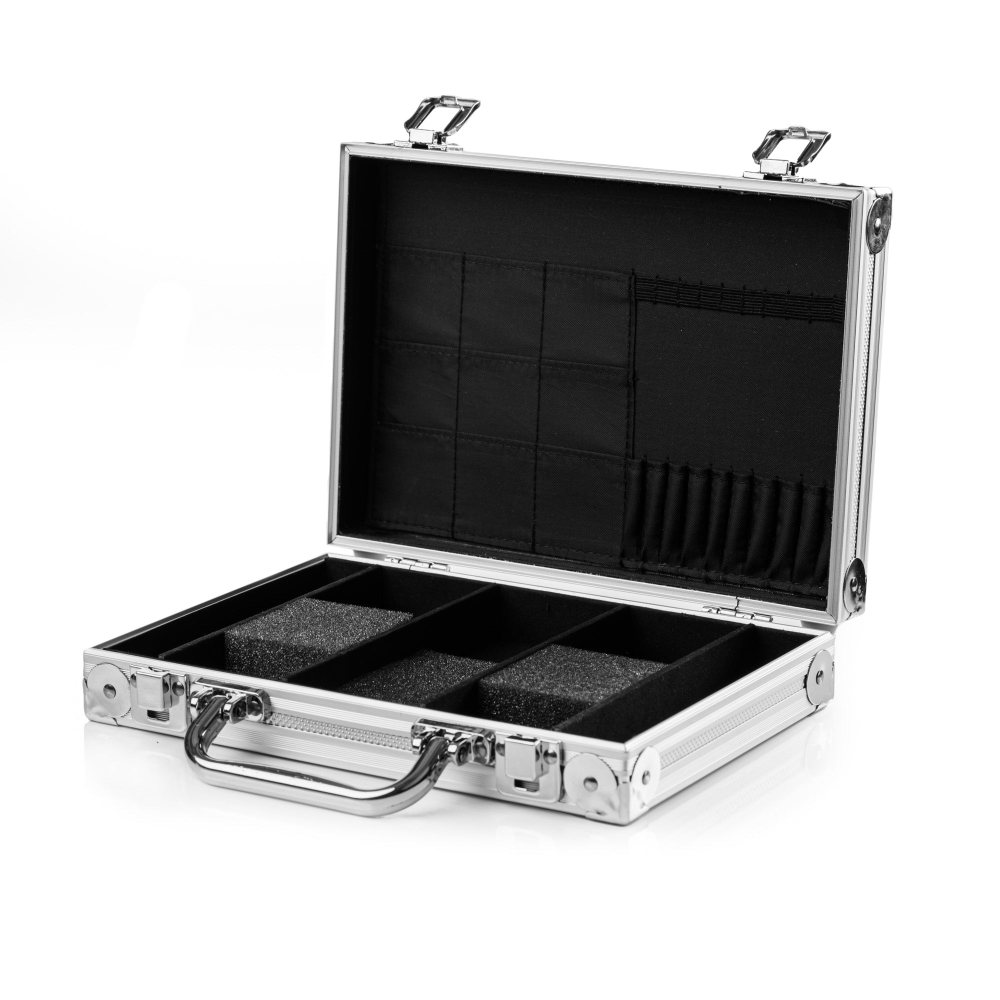 PAK - Dartkoffer Luxus - Alu silber