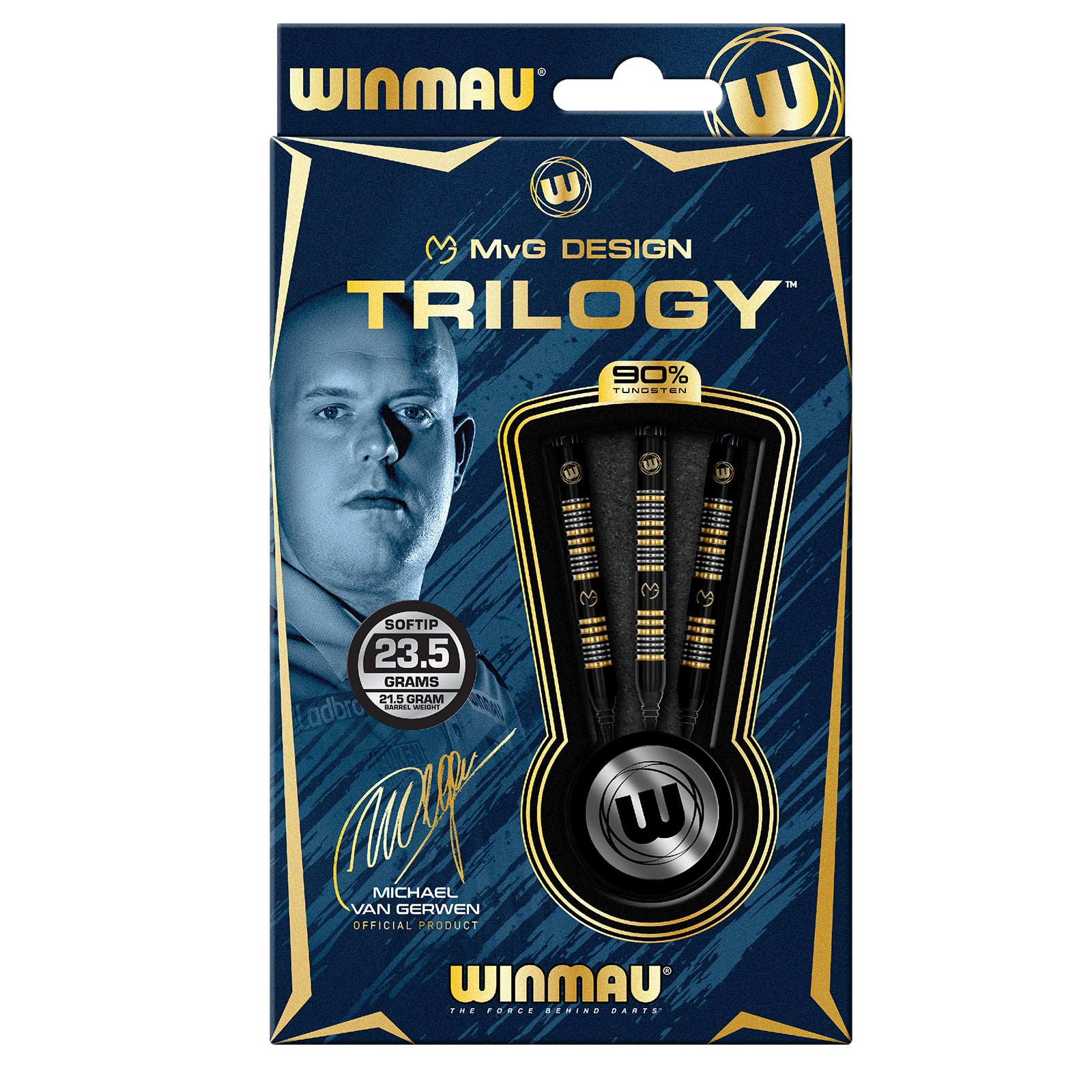 Winmau - Softdart - MvG Trilogy 23,5 gr.